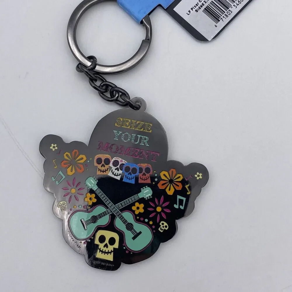 Loungefly Disney Keychain Pixar Coco Miguel Seize Your Moment Key Ring Bag Charm